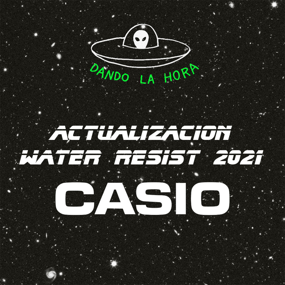 Actualización de Diseños Casio Collection 2021: Water Resist