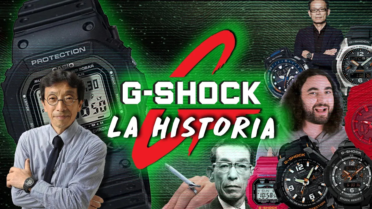 La Verdadera Historia de los Relojes Casio G-Shock