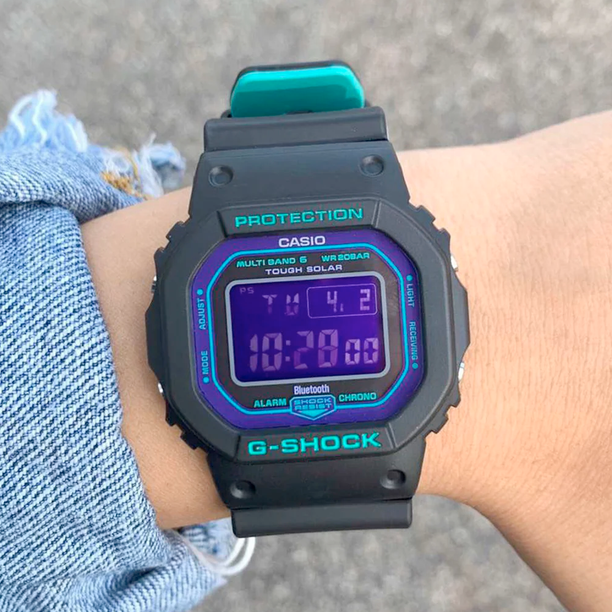 Reloj Casio Vintage G-Shock GW-B5600BL-1 Tough Solar Bluetooth