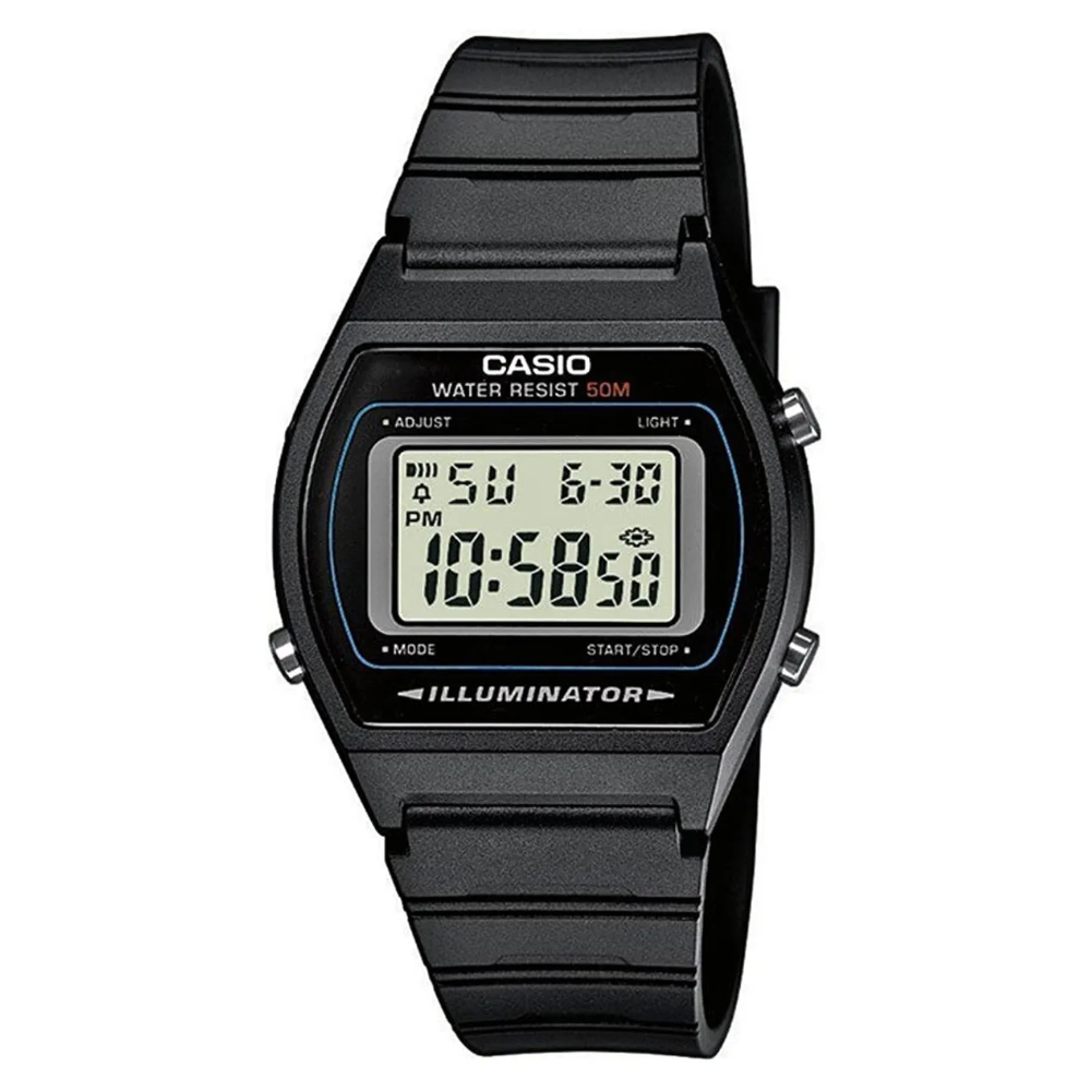 Reloj Casio Vintage W-202-1A Azul/Negro 50M