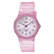 Reloj Casio Vintage MQ-24S-4BEF Rosado Transparente