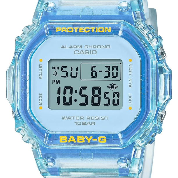 Reloj Casio Baby-G BGD-565SJ-2DR Transparente 10BAR