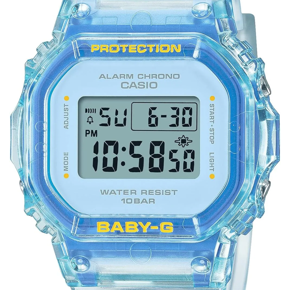 Reloj Casio Baby-G BGD-565SJ-2JF Transparente 10BAR JDM