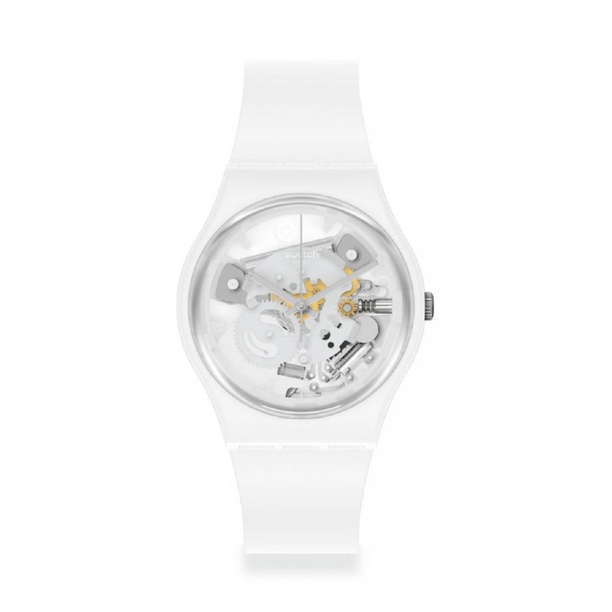 Reloj Swatch SO31W102 SPOT TIME WHITE 34mm Swiss Made