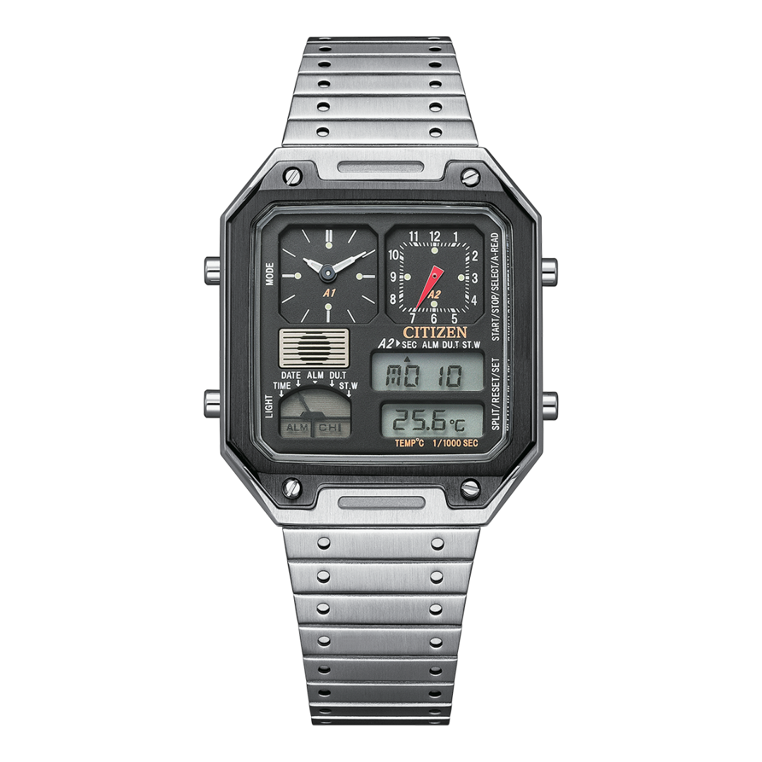 Reloj Citizen ANA-DIGI TEMP JG2126-69E 80's Re-issue [EXCLUSIVO]