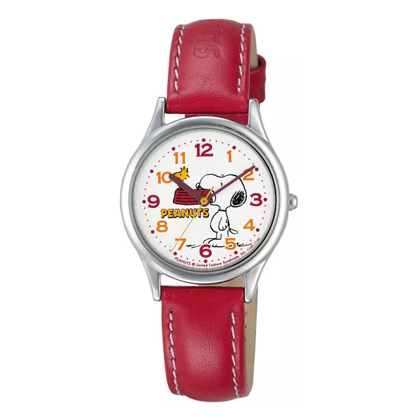 Reloj Q&Q JDM AA95-9852 Peanuts Snoopy 30mm