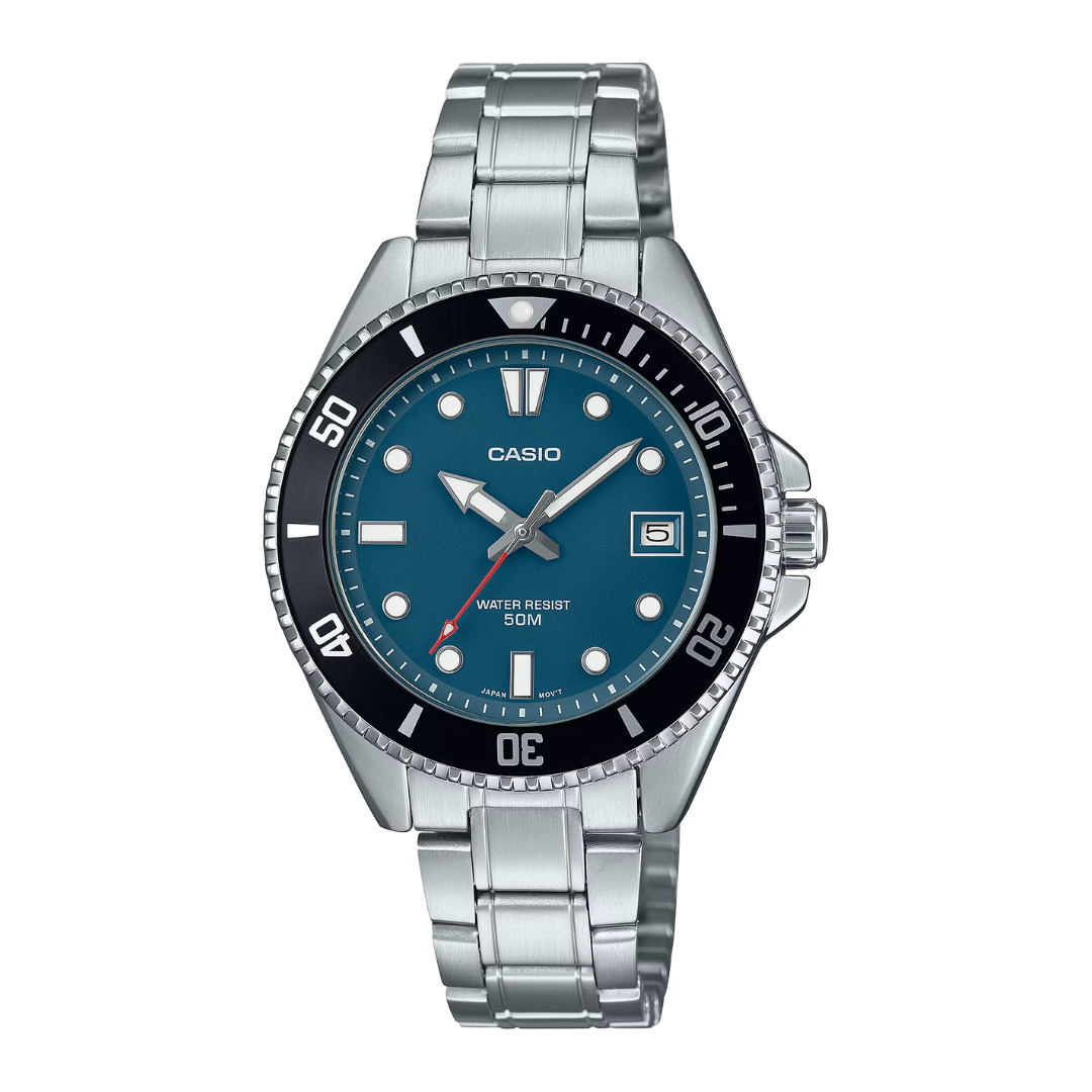 Reloj Casio Mini Marlin Duro MDV-10D-2A1 Azul