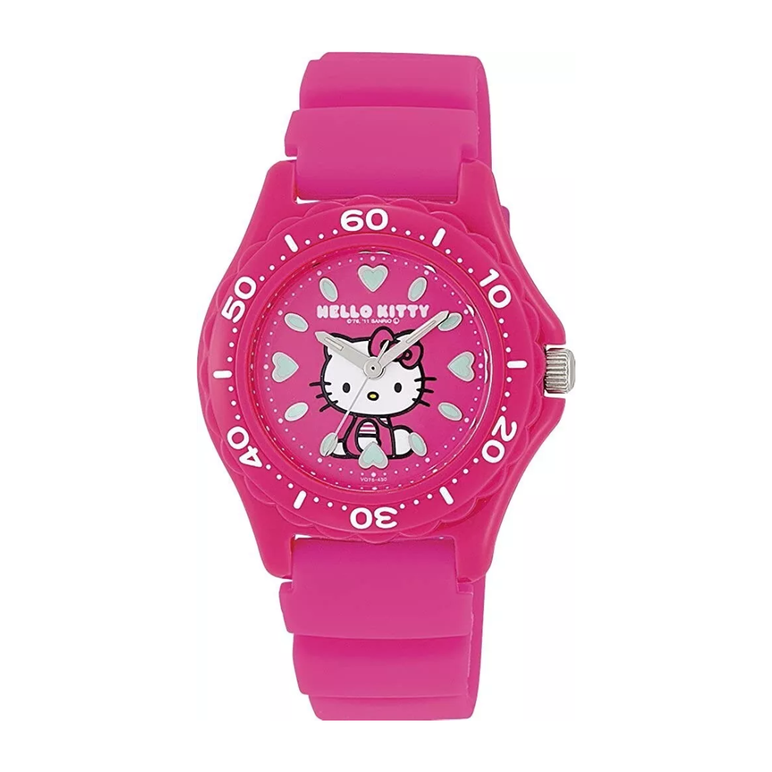 Reloj Q&Q JDM VQ75-430 Hello Kitty 36mm