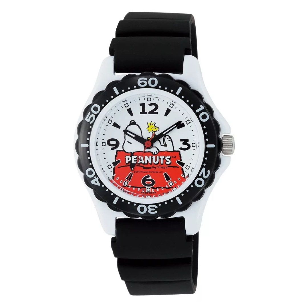 Reloj Q&Q JDM AA96-0015 Peanuts Snoopy 35mm