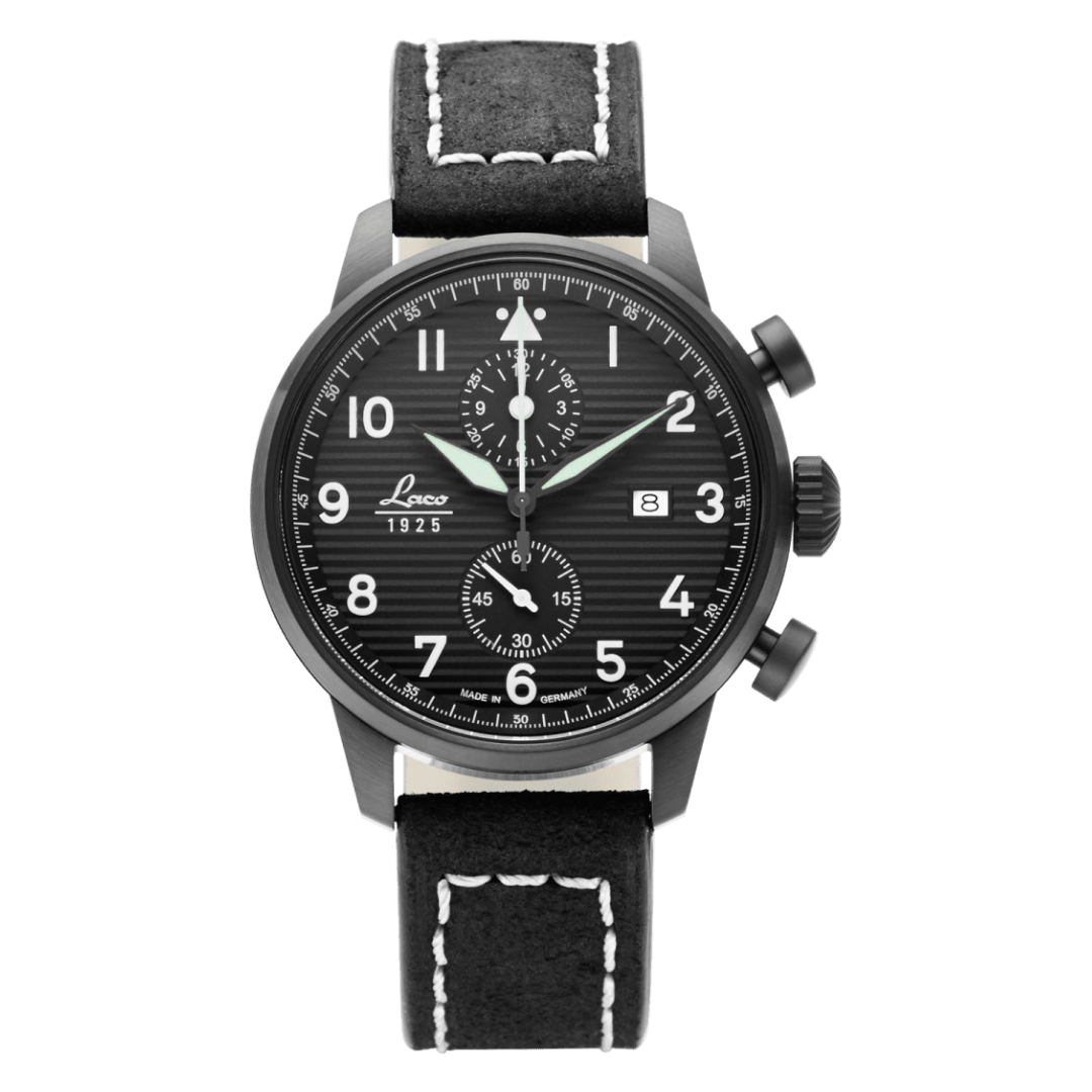 Reloj Laco 861975 Lausanne 42mm Quartz Chronograph