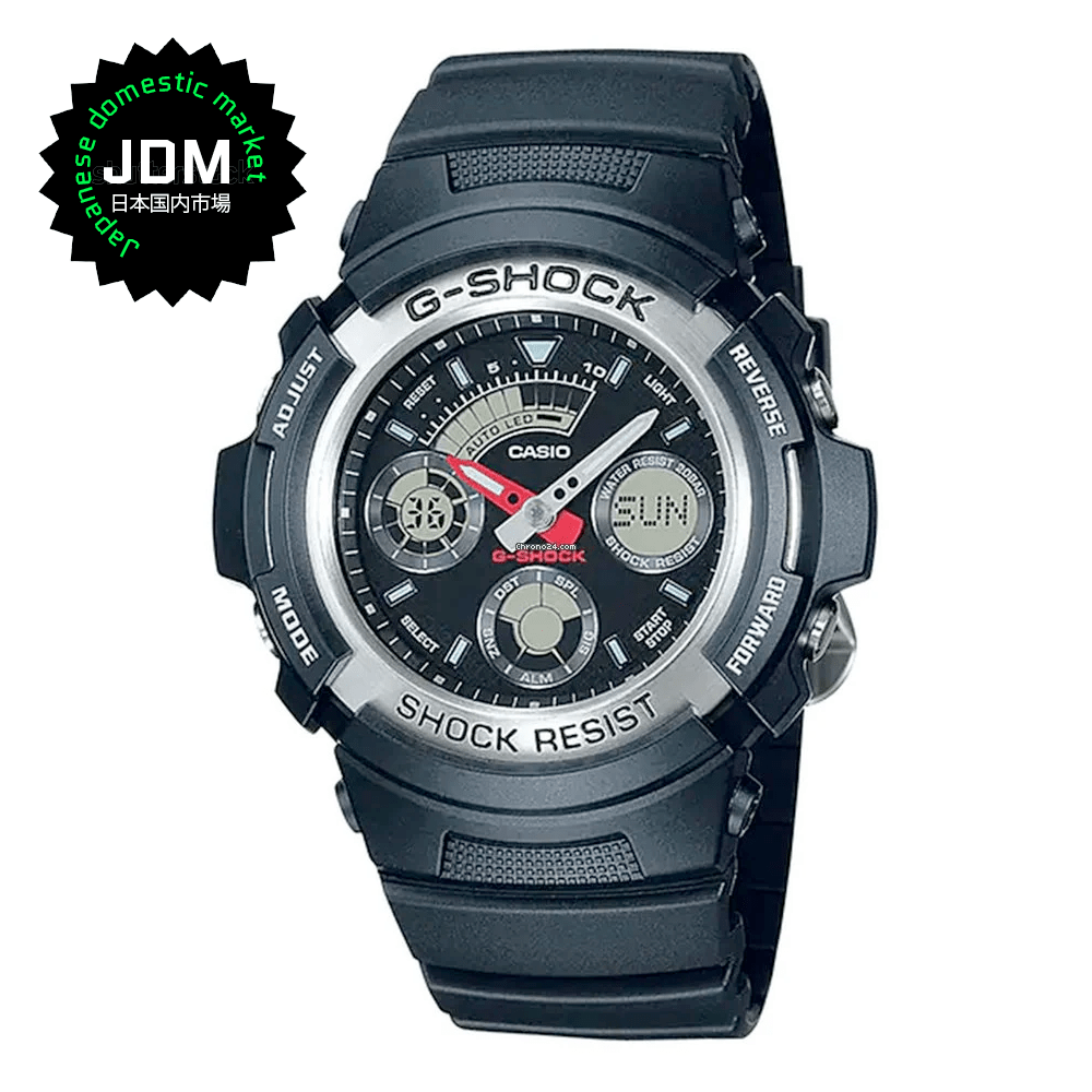 Reloj Casio G-Shock Análogo Digital AW-590-1AJF Mercado Japonés JDM