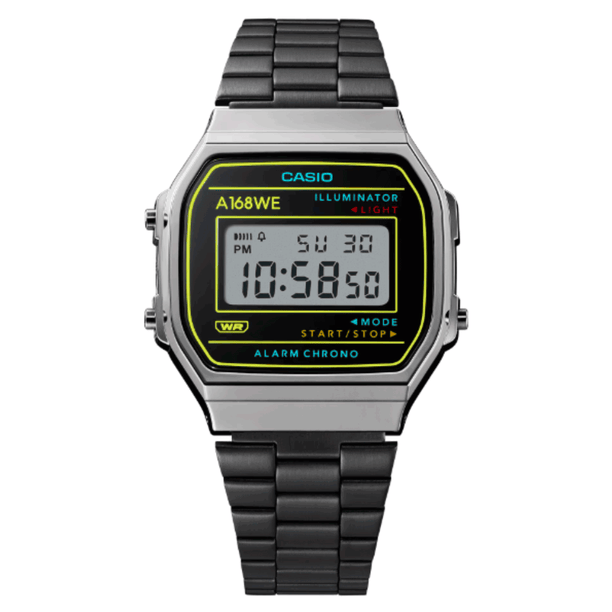 Reloj Casio Vintage A168WEHB-1A 80s Retro