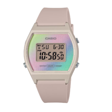 Reloj Casio Vintage LW-205H-4A Rosado Tornasol Digital