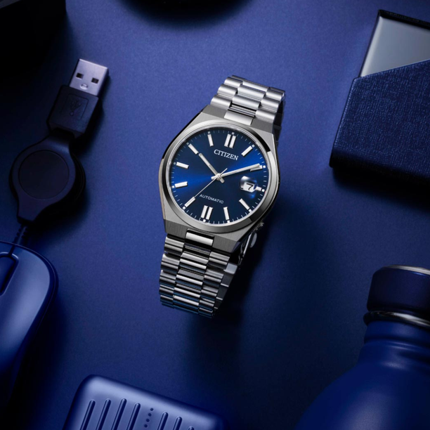 Reloj Citizen Automatic NJ0150-81L Tsuyosa Sapphire Azul 40mm