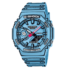 Reloj Casio G-Shock GA-2100MNG-2ADR Manga 2D Celeste Made in Japan