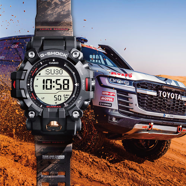 Reloj Casio G-Shock x Toyota Mudman GW-9500TLC-1DR Team Land Cruiser