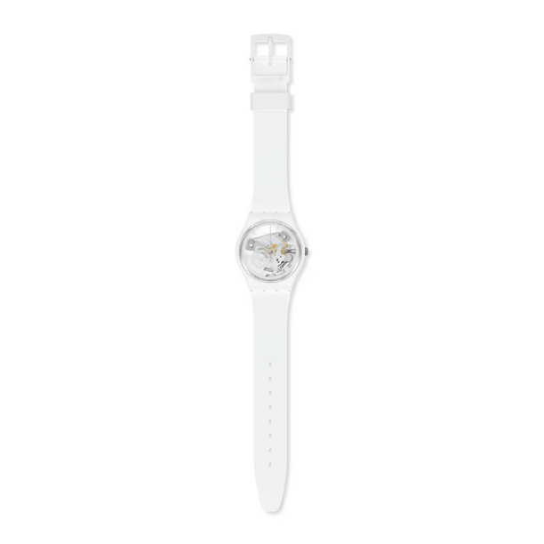 Reloj Swatch SO31W102 SPOT TIME WHITE 34mm Swiss Made