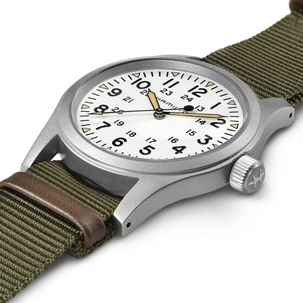 Reloj Hamilton H69439411 Khaki Field A Cuerda 38mm Nato