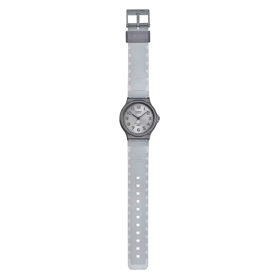 Reloj Casio Vintage MQ-24S-8B Gris Transparente