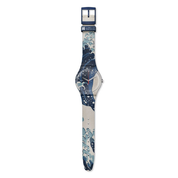 Reloj Swatch SUOZ351 The Great Wave by Hokusai 41mm Swiss Made