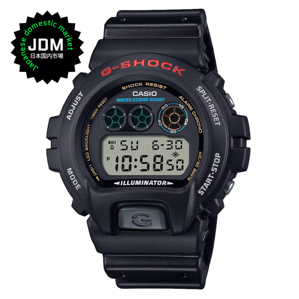 Reloj Casio G-Shock DW-6900U-1JF Illuminator Mercado Japonés JDM