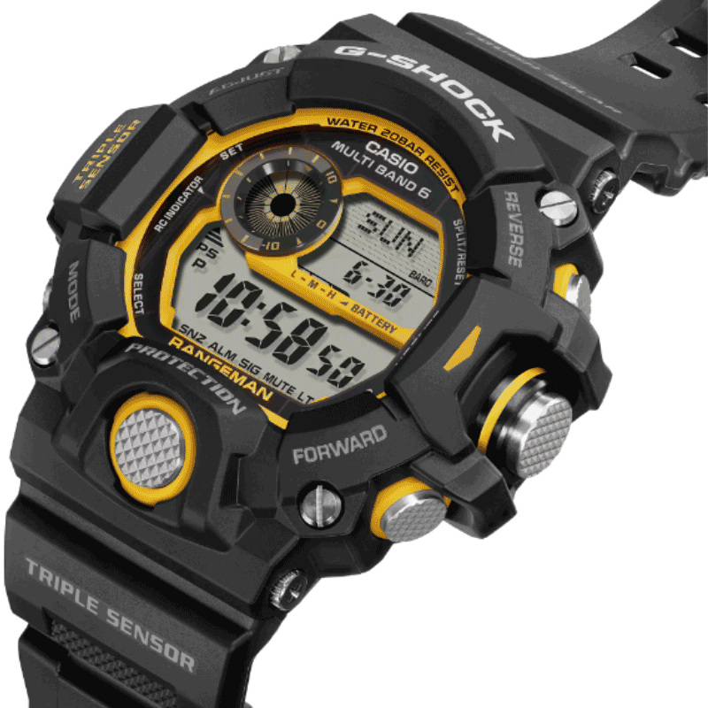 Reloj Casio G-Shock Rangeman GW-9400Y-1ER Tough Solar Triple Sensor