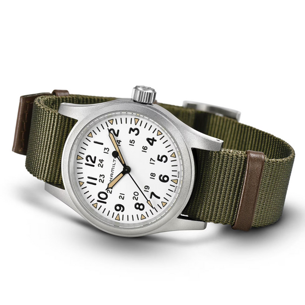 Reloj Hamilton H69439411 Khaki Field A Cuerda 38mm Nato