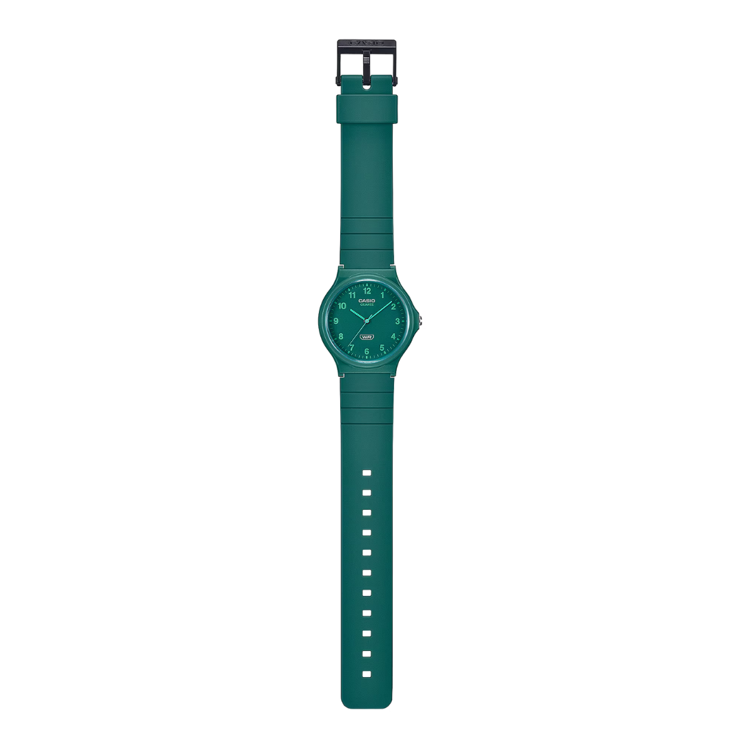 Reloj Casio Vintage MQ-24B-3B Bio Resina Verde Números