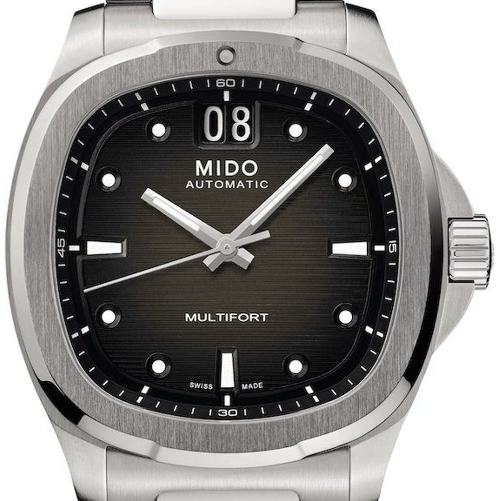 Mido Automatic M049.526.11.081.00 Multifort TV Big Date Swiss Made Negro