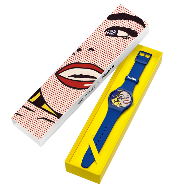 Reloj Swatch SO28Z117 REVERIE BY ROY LICHTENSTEIN 34mm Swiss Made