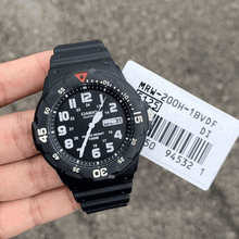 Reloj Casio Análogo MRW-200H-1BV Negro Buceo