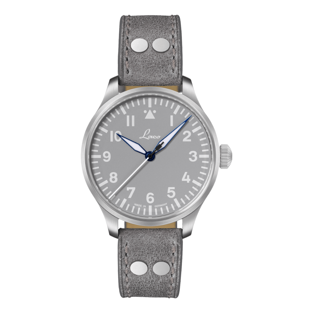 Reloj Laco 862161 Augsburg Grau 39mm Automático