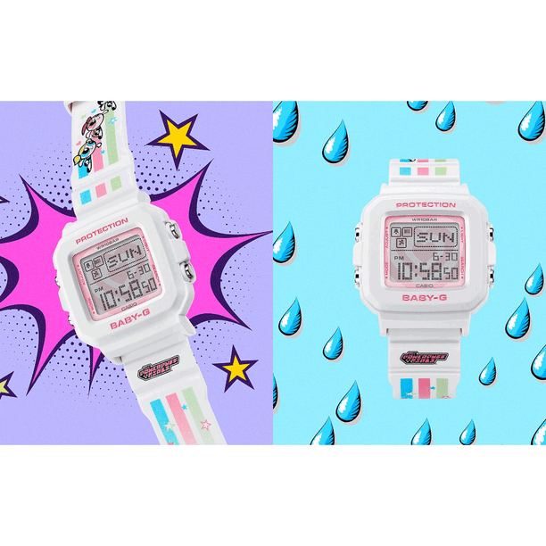 Reloj Casio Baby-G + Plus BGD-10KPP-7 10BAR Las Chicas Superpoderosas