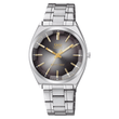 Reloj Q&Q JDM QB78-202 Cristal Mineral Biselado 36mm