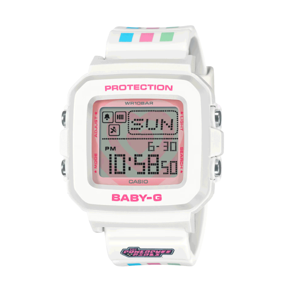 Reloj Casio Baby-G + Plus BGD-10KPP-7 10BAR Las Chicas Superpoderosas