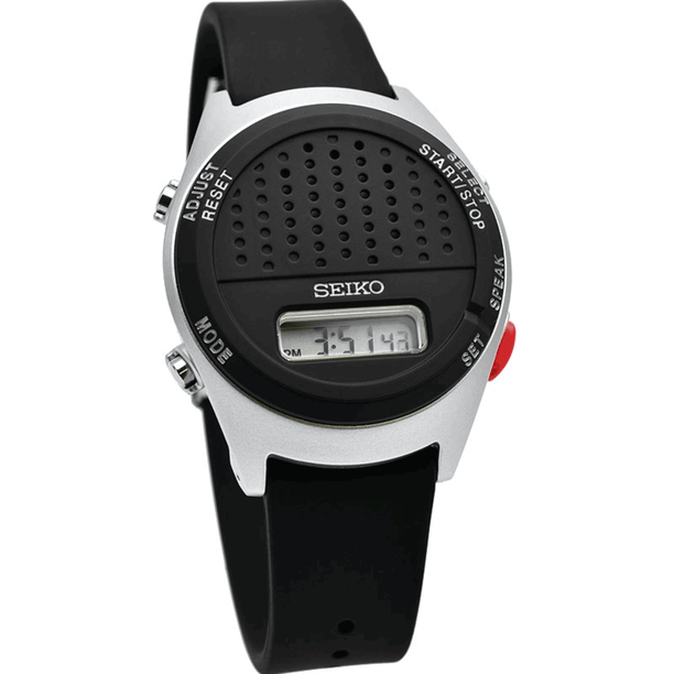 Reloj para No Videntes Seiko SBJS015 Audio Digital Cuarzo en Japonés JDM