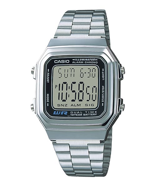 Reloj Casio Vintage A178WA-1ADF Plateado