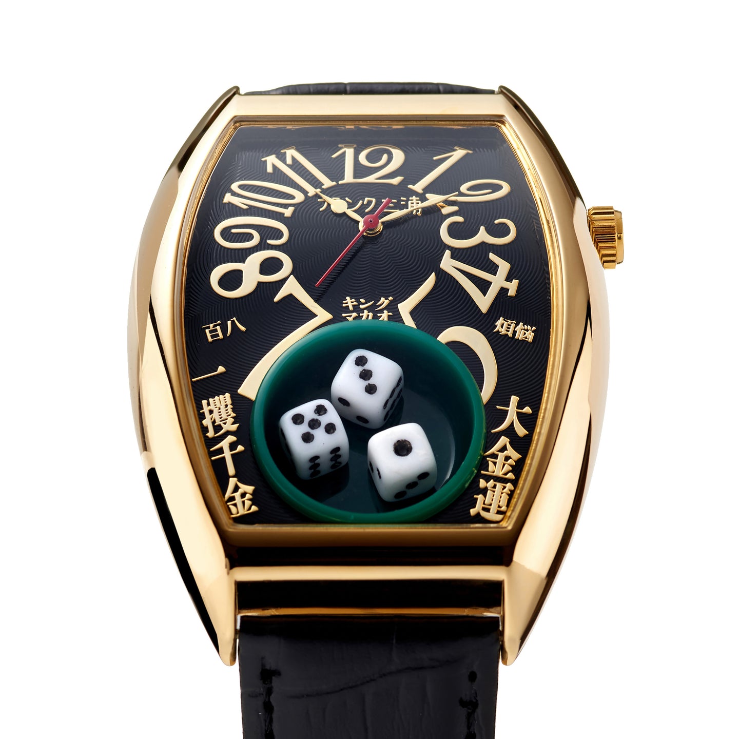 Reloj Análogo Frank Miura FM12-GDBK Life's a Gamble JDM