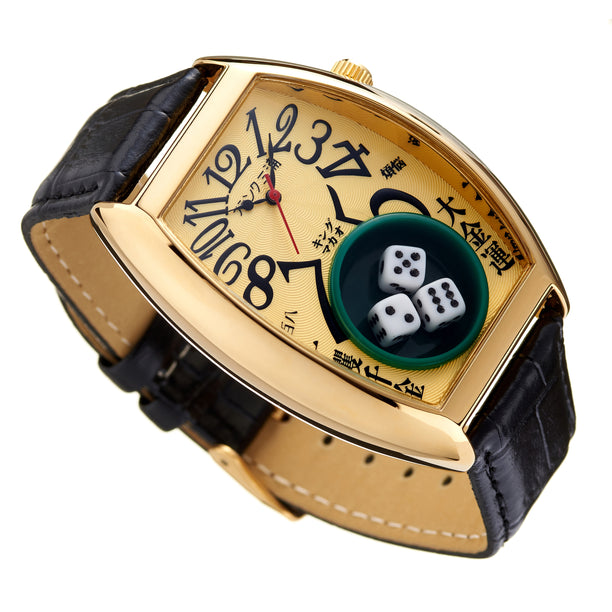 Reloj Análogo Frank Miura FM12-GDGD Life's a Gamble JDM