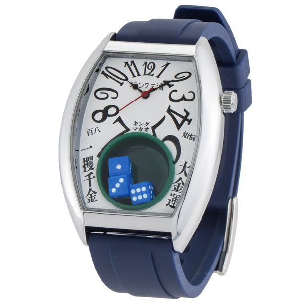 Reloj Análogo Frank Miura FM12-SVWHBL Life's a Gamble JDM