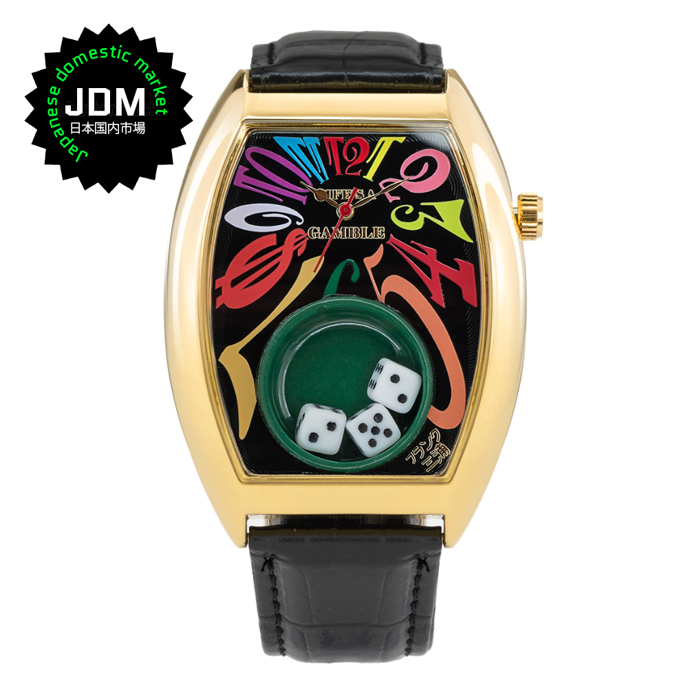 Reloj Análogo Frank Miura FM14-GPCRBK King Macau JDM