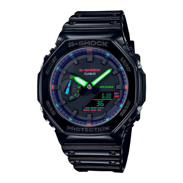 Reloj Casio G-Shock Casioak GA-2100RGB-1A Carbon Core - Dando la Hora