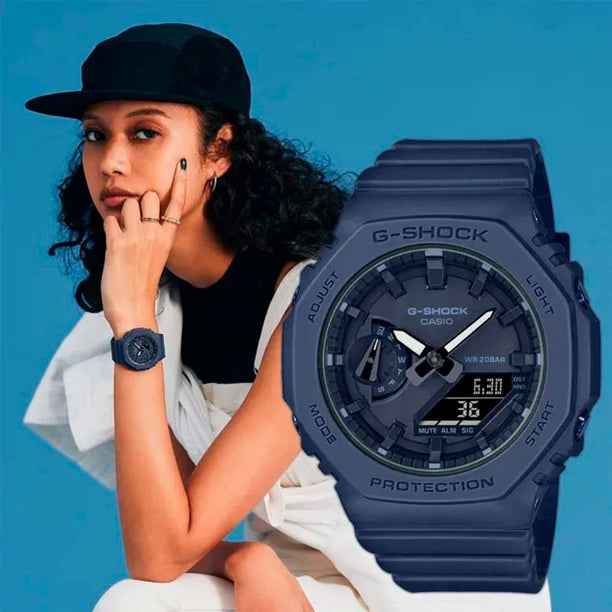 Reloj Casio G-Shock Royal Oak GMA-S2100BA-2A1 Carbon Core - Dando la Hora