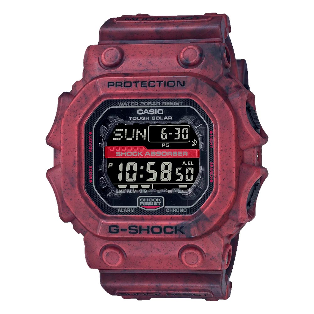 Reloj Casio G-Shock Vintage GX-56SL-4 Rojo Tough Solar Sand Land - Dando la Hora