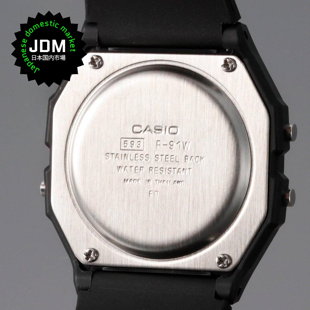 Reloj Casio Vintage F-91W-1JH JDM - Dando la Hora