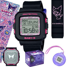 Reloj Casio x Sanrio Baby-G + Plus BGD-10KKM-1JR Kuromi JDM