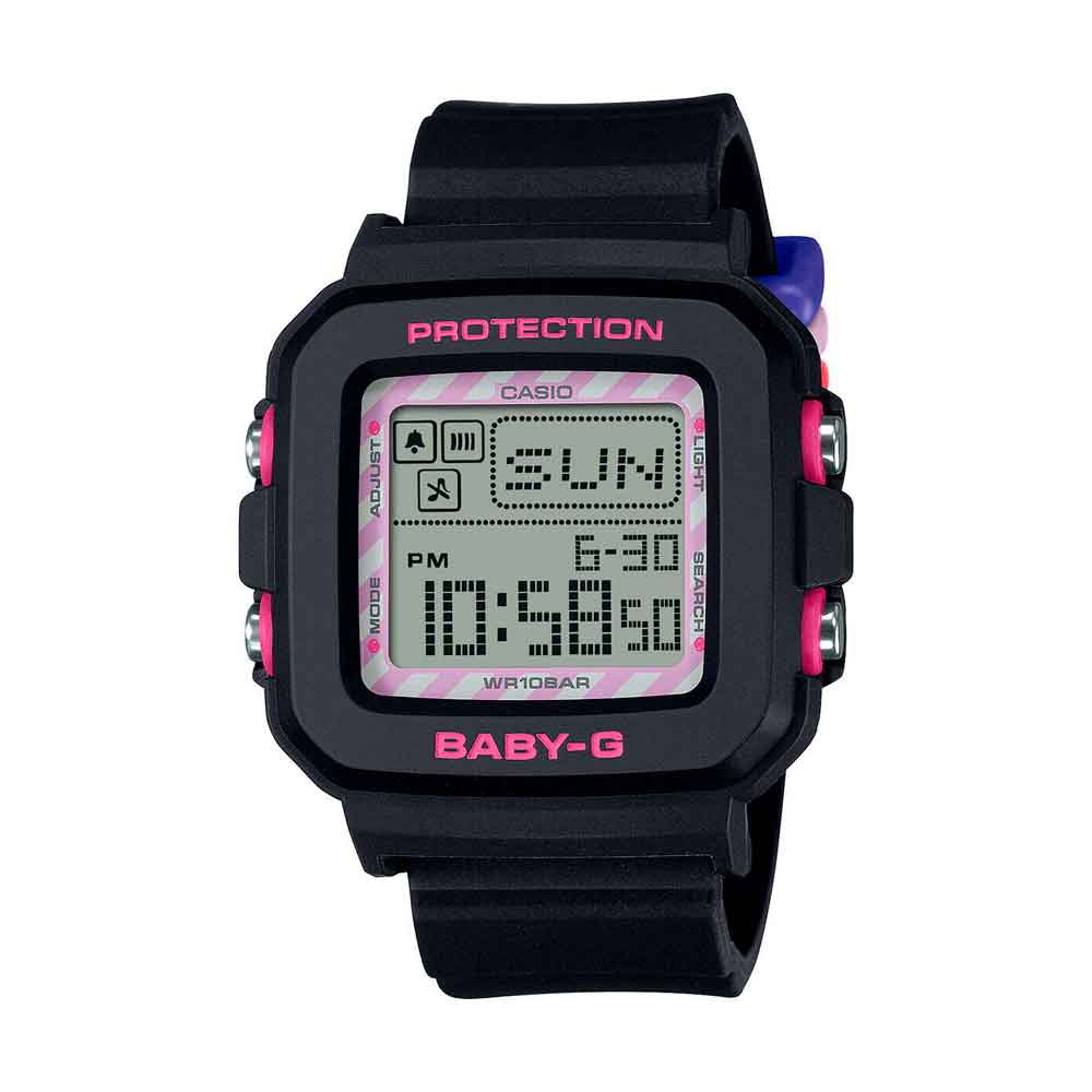 Reloj Casio x Sanrio Baby-G + Plus BGD-10KKM-1JR Kuromi JDM