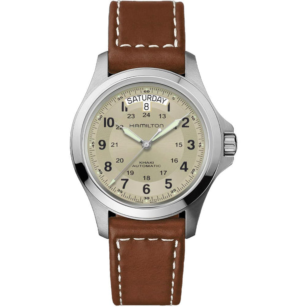 Reloj Hamilton H64455523 Khaki Field King Automático 40mm  - Dando la Hora