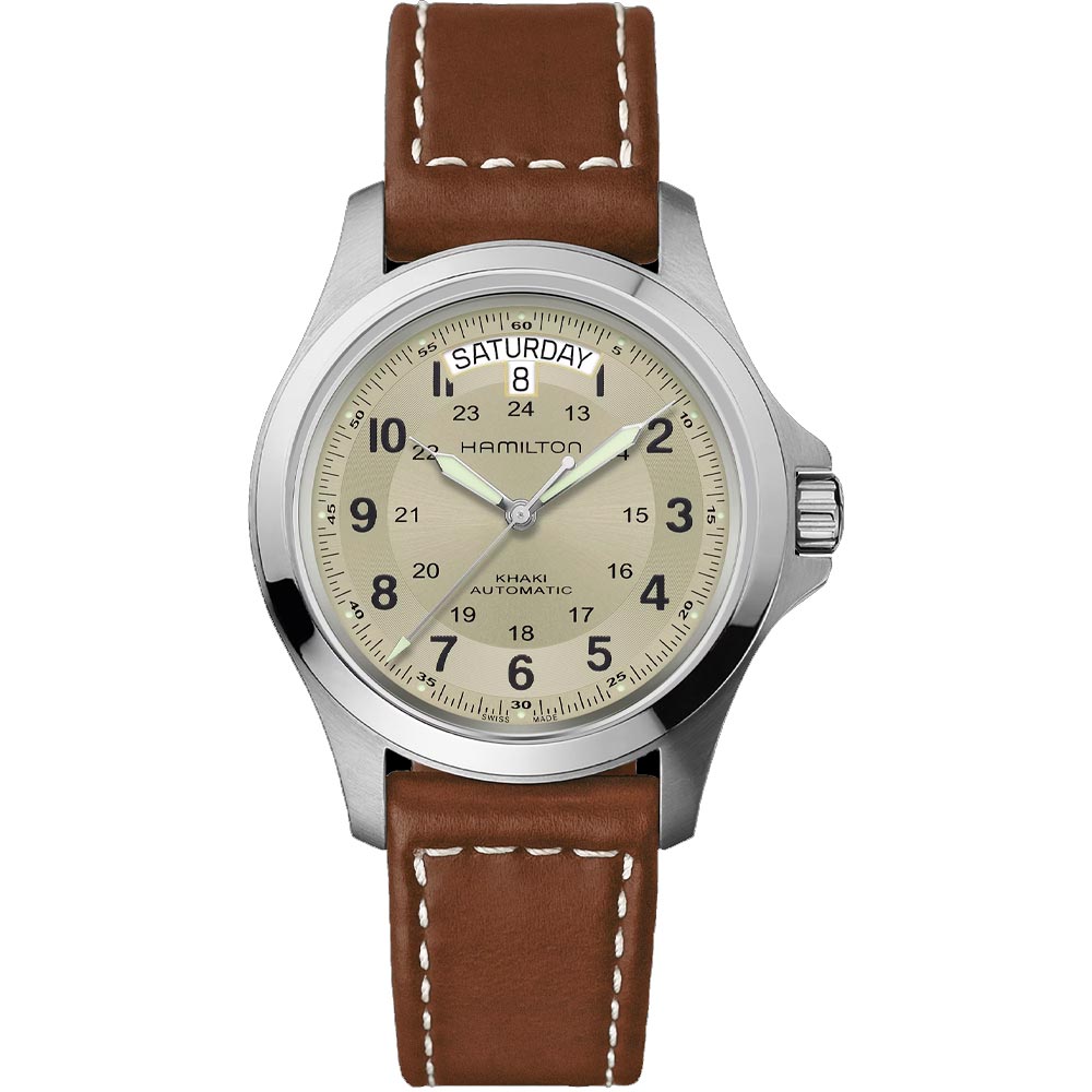 Reloj Hamilton H64455523 Khaki Field King Automático 40mm  - Dando la Hora