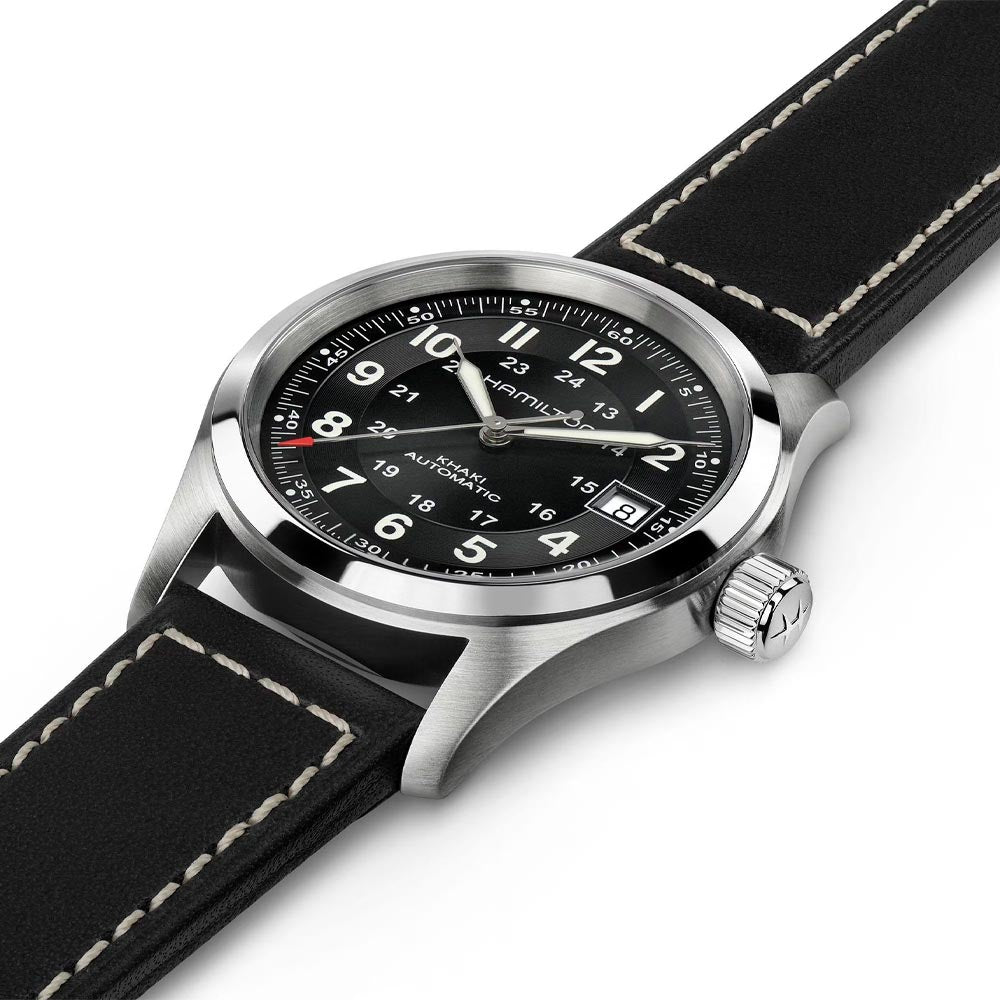 Reloj Hamilton H70455733 Khaki Field Automático 38mm - Dando la Hora